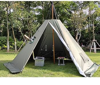 キャンプテント ポール・ロープ・ペグ付きフロントウォールセット キャンプテント ポール・ロープ・ペグ付きフロントウォール